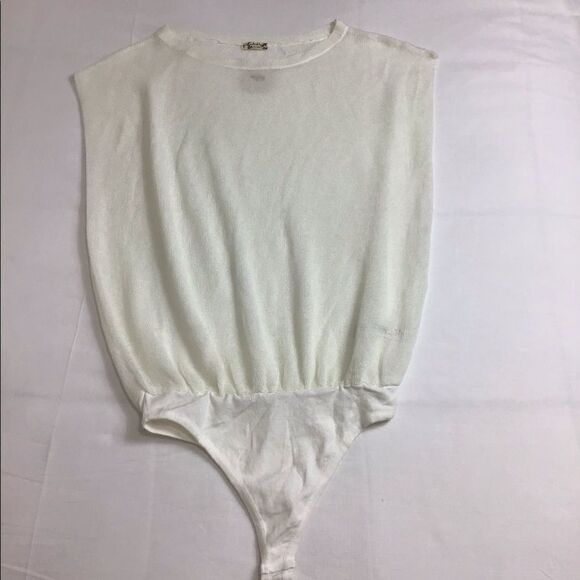 Free People Sleeveless Thong Bodysuit NWT Size S - Picture 9 of 10